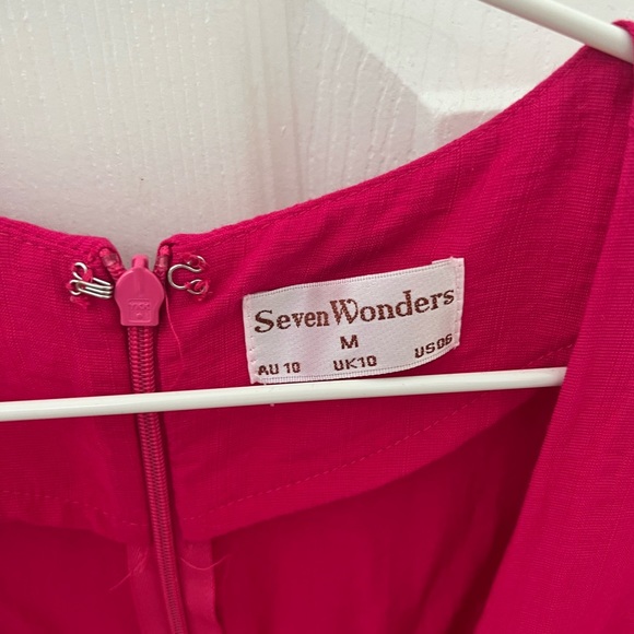 Seven Wonders - Wyatt Mini Dress (Fuchsia) - Picture 5 of 10